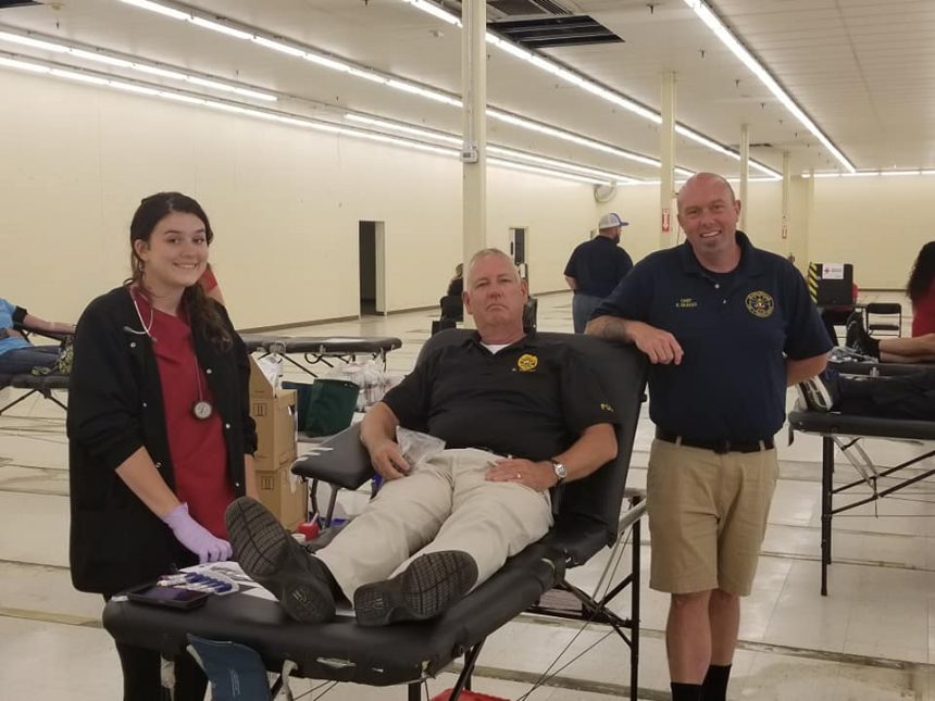 Clarksville Police Claim Victory in “Battle of the Badges” Blood Drive