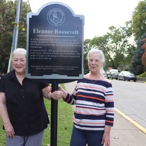 Eleanor Roosevelt Historical Marker Unveiled at Clarksville High School