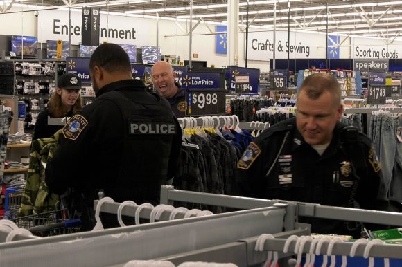 Dozens of Children “Shop with a Cop” in Clarksville