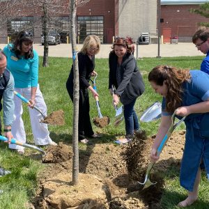 Clarksville Celebrates “Earth Day” with Planting of Dozens of New Trees