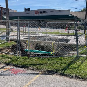 UPDATE: Repairs to Marriott Drive Sinkhole Expected to Take Up to Six Weeks