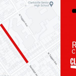 Section of Clarksville’s Randolph Ave Closed for Four Weeks