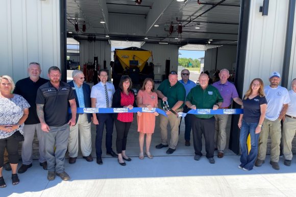 Ribbon Cutting Public Works Ribbon Cutting