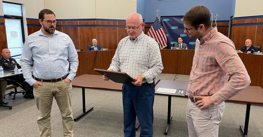 Clarksville says farewell to Planning Director Jacob Arbital and Redevelopment Director Nic Langford