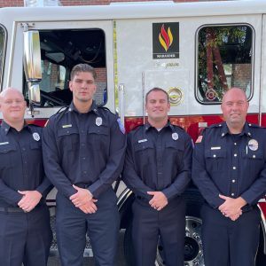 Three New Firefighters Join the Clarksville Fire Department