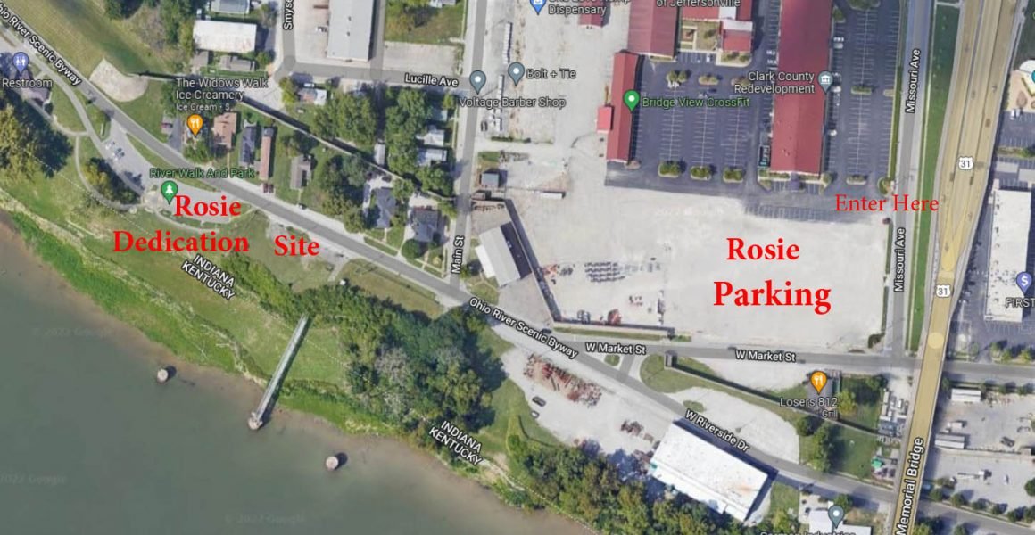 Rosie Parking Map