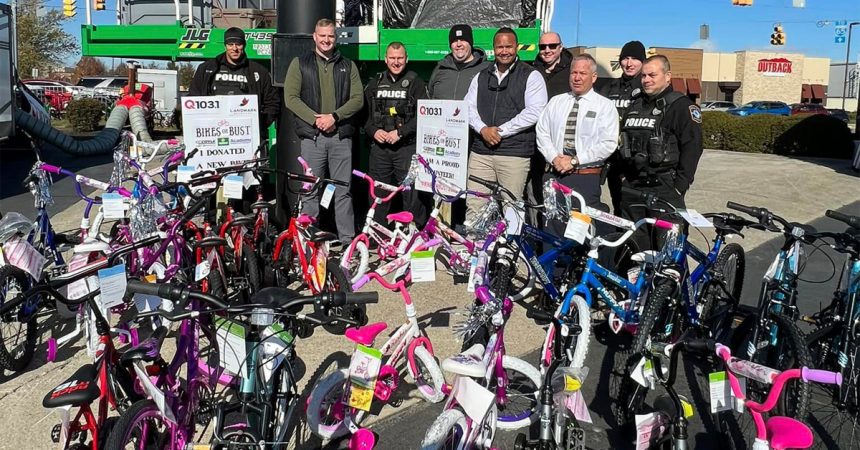 FOP Donates to Bikes or Bust