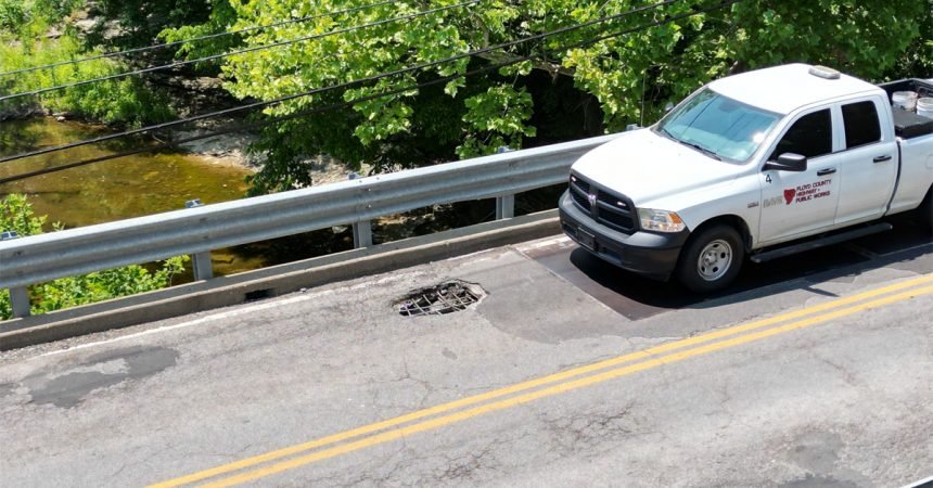 Hole in Bridge