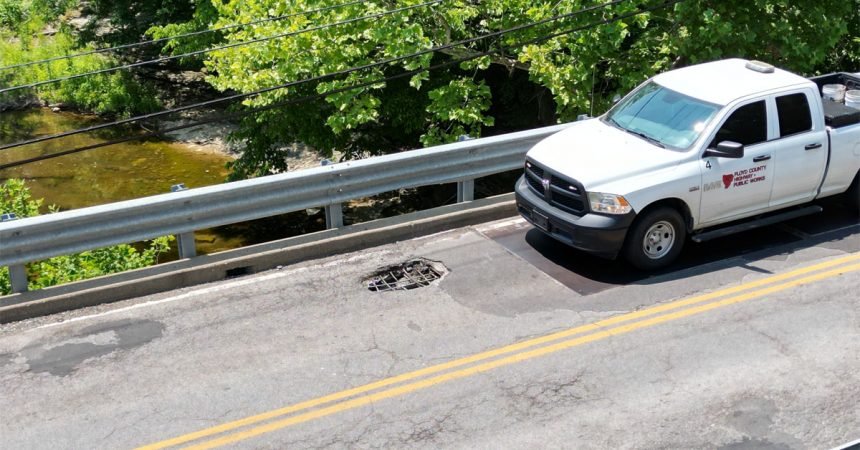 Hole in Bridge