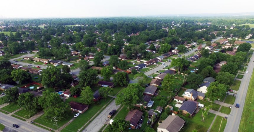 Aerial Photo of Clarksville