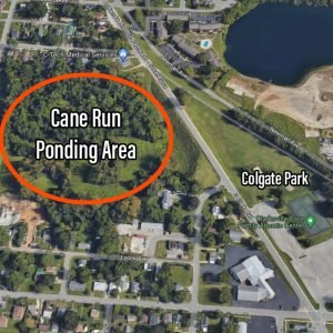 Cane Run Ponding area