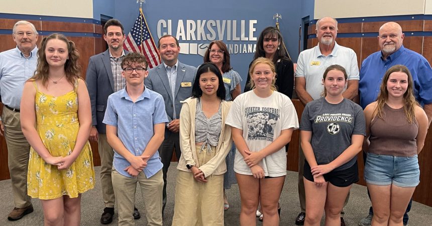Clarksville Welcomes New Youth Council for 2023-2024 School Year