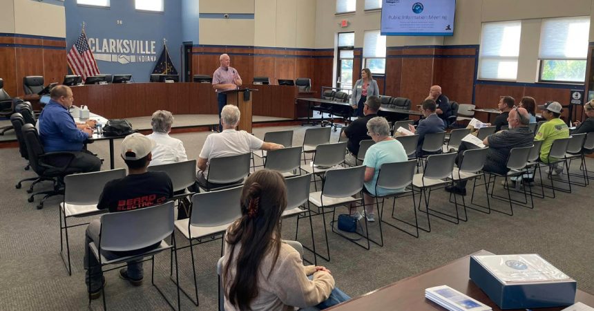 Clarksville Hosts Public Meeting on Progress Way Improvements
