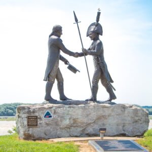 Celebrating the Sparkling Revival of the Lewis & Clark Statue
