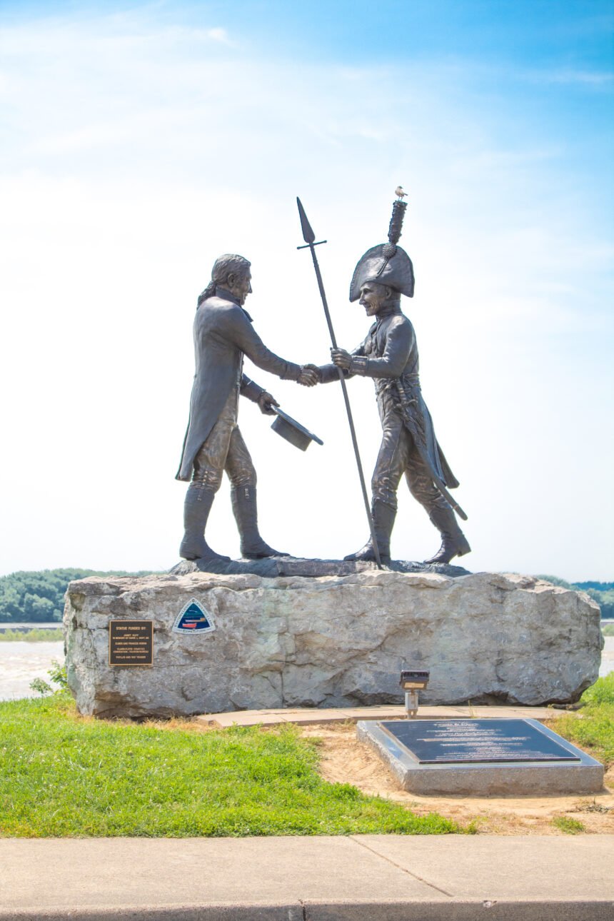 Celebrating the Sparkling Revival of the Lewis & Clark Statue