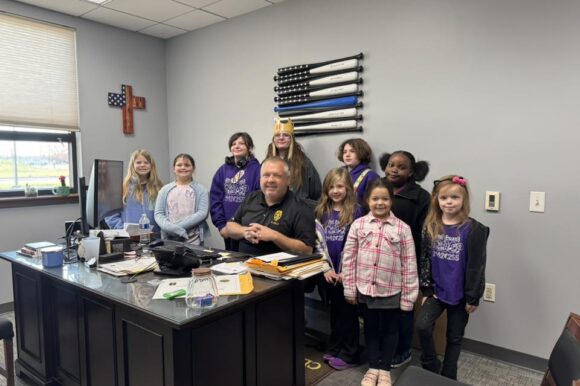 Girl Scout Troops Visit Clarksville Police Headquarters