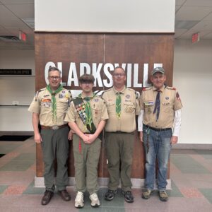 From Cub Scout to Eagle: Ryan Bucy Honors Clarksville’s First Responders