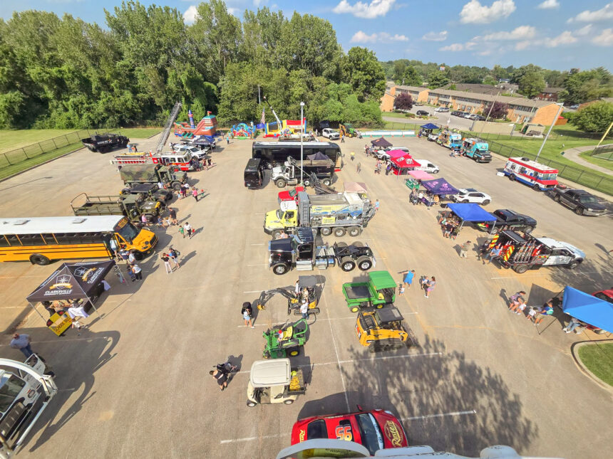 Touch-A-Truck and Movie in the Park Brings Clarksville Families Together for a Fun Evening
